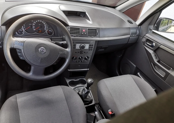 Opel Meriva cena 10900 przebieg: 159100, rok produkcji 2007 z Konin małe 79